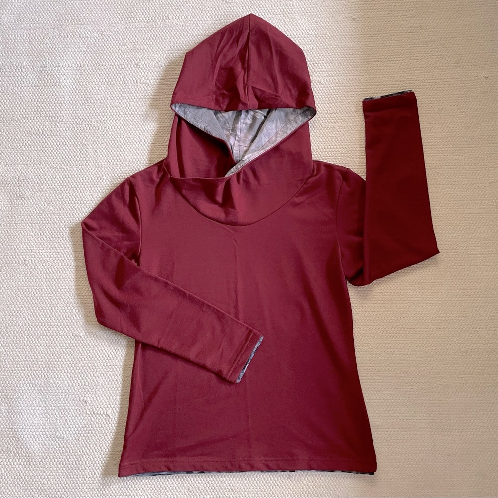 Boy’s Red Long Sleeve Hoodie Size S